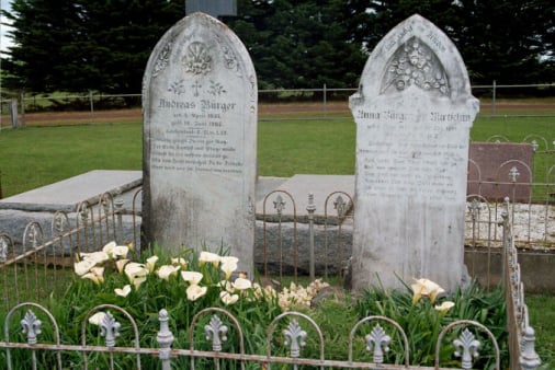 Grabsteine Andreas Bürger
