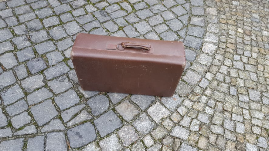 Koffer - Maria und Joseph im Advent unterwegs