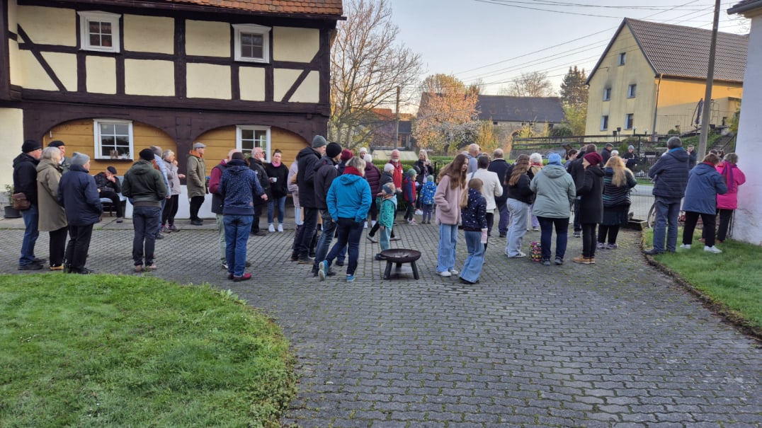 Ostermorgen in Wuischke