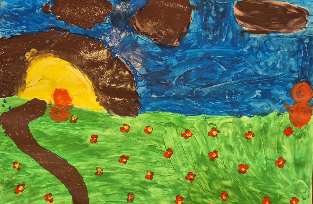 Maria Magdalena am Grab