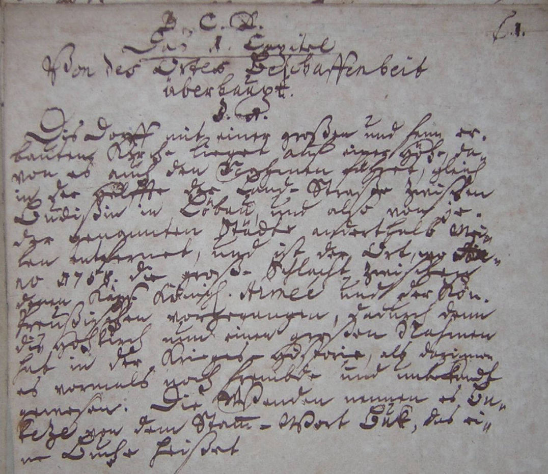 Die Kirchgemeinde Hochkirch (Beschreibung von1820)