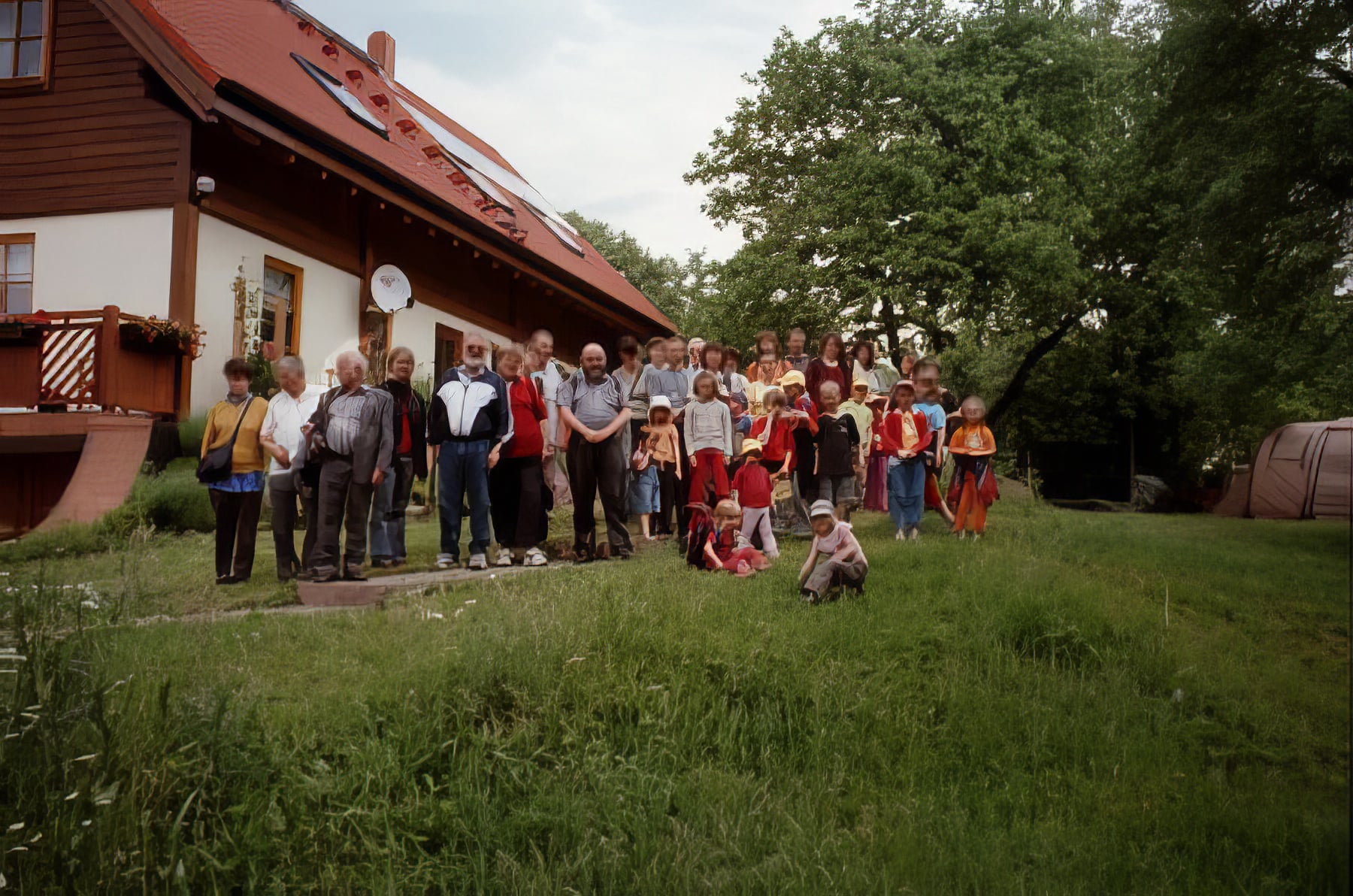 Sorbische Familienwanderung